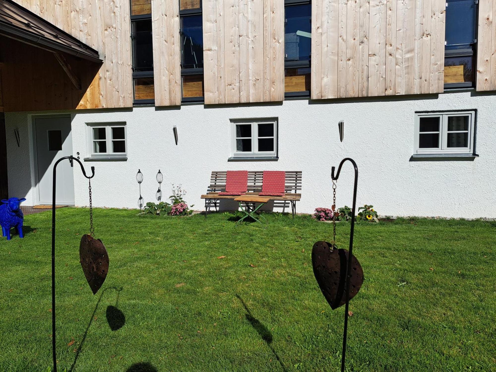Neu! Ferienwohnungen Im Lueftlmalereck, Hennalahaus 奥巴拉马高 外观 照片