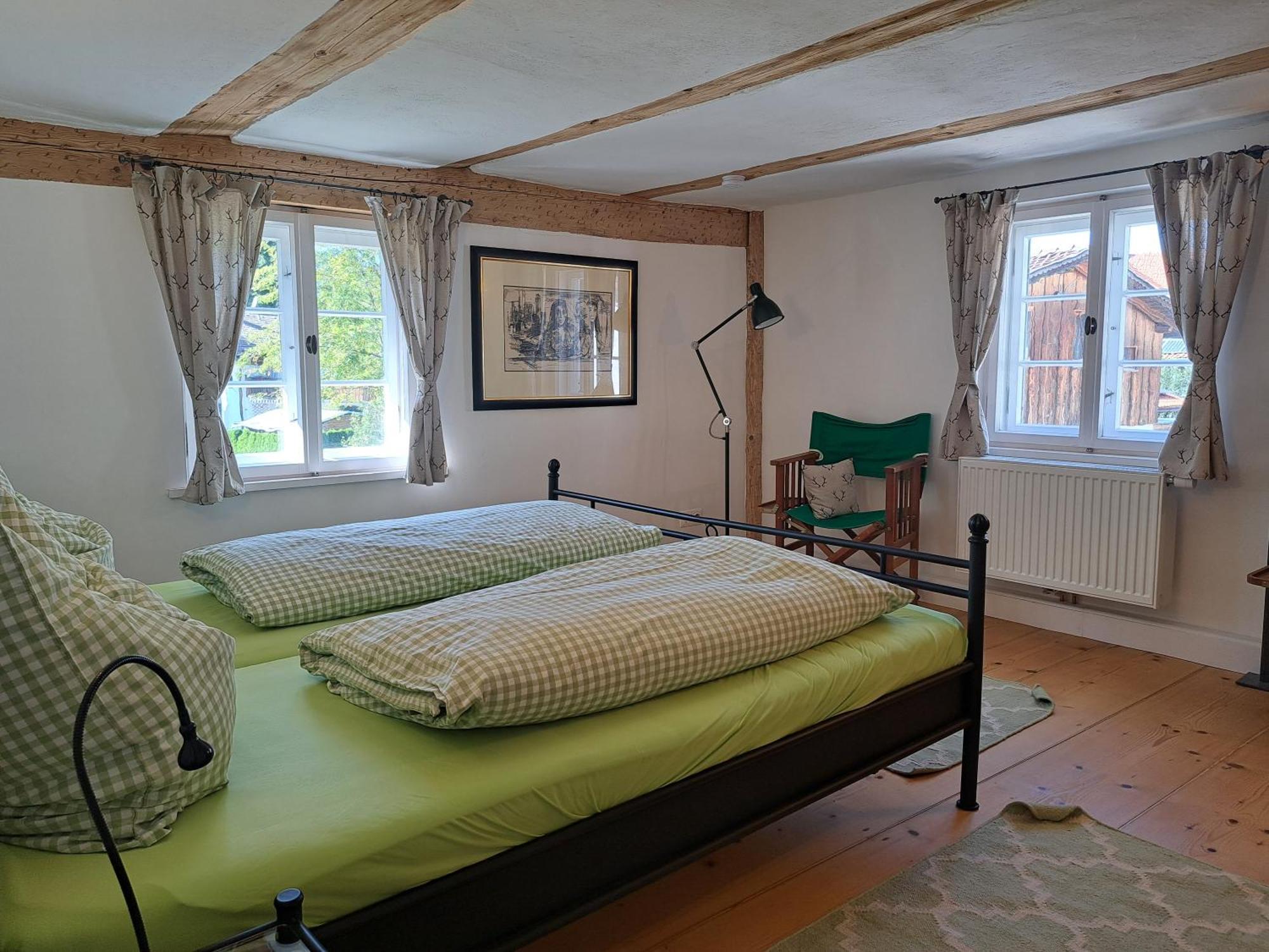 Neu! Ferienwohnungen Im Lueftlmalereck, Hennalahaus 奥巴拉马高 外观 照片