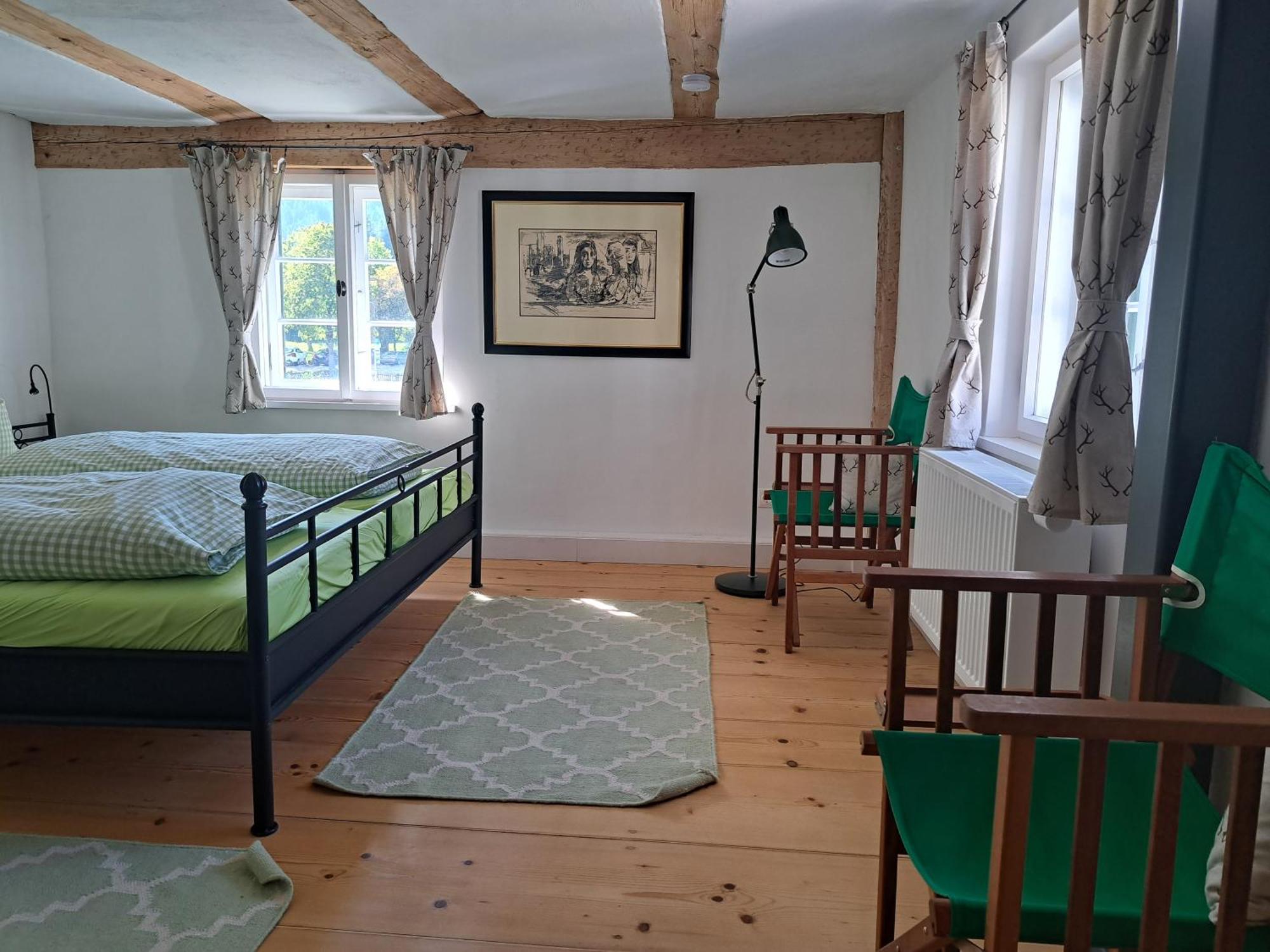 Neu! Ferienwohnungen Im Lueftlmalereck, Hennalahaus 奥巴拉马高 外观 照片