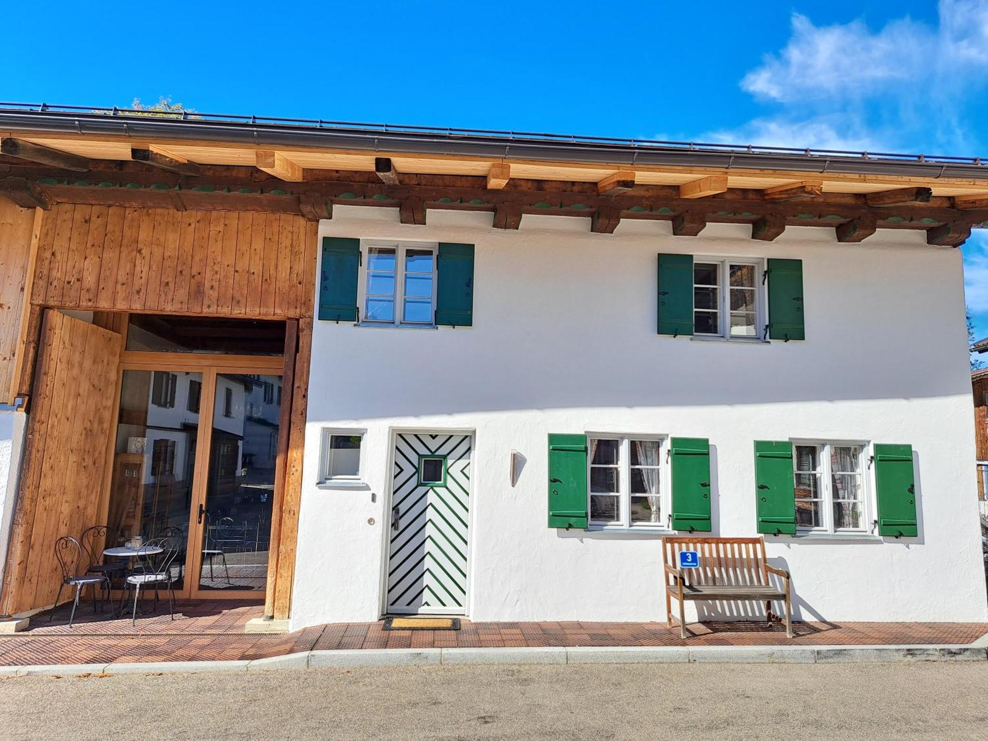Neu! Ferienwohnungen Im Lueftlmalereck, Hennalahaus 奥巴拉马高 外观 照片