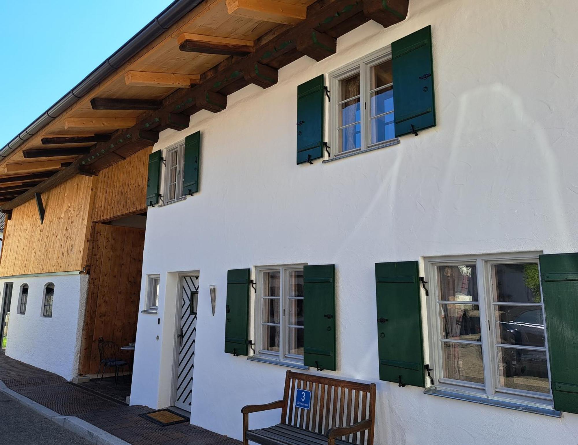 Neu! Ferienwohnungen Im Lueftlmalereck, Hennalahaus 奥巴拉马高 外观 照片