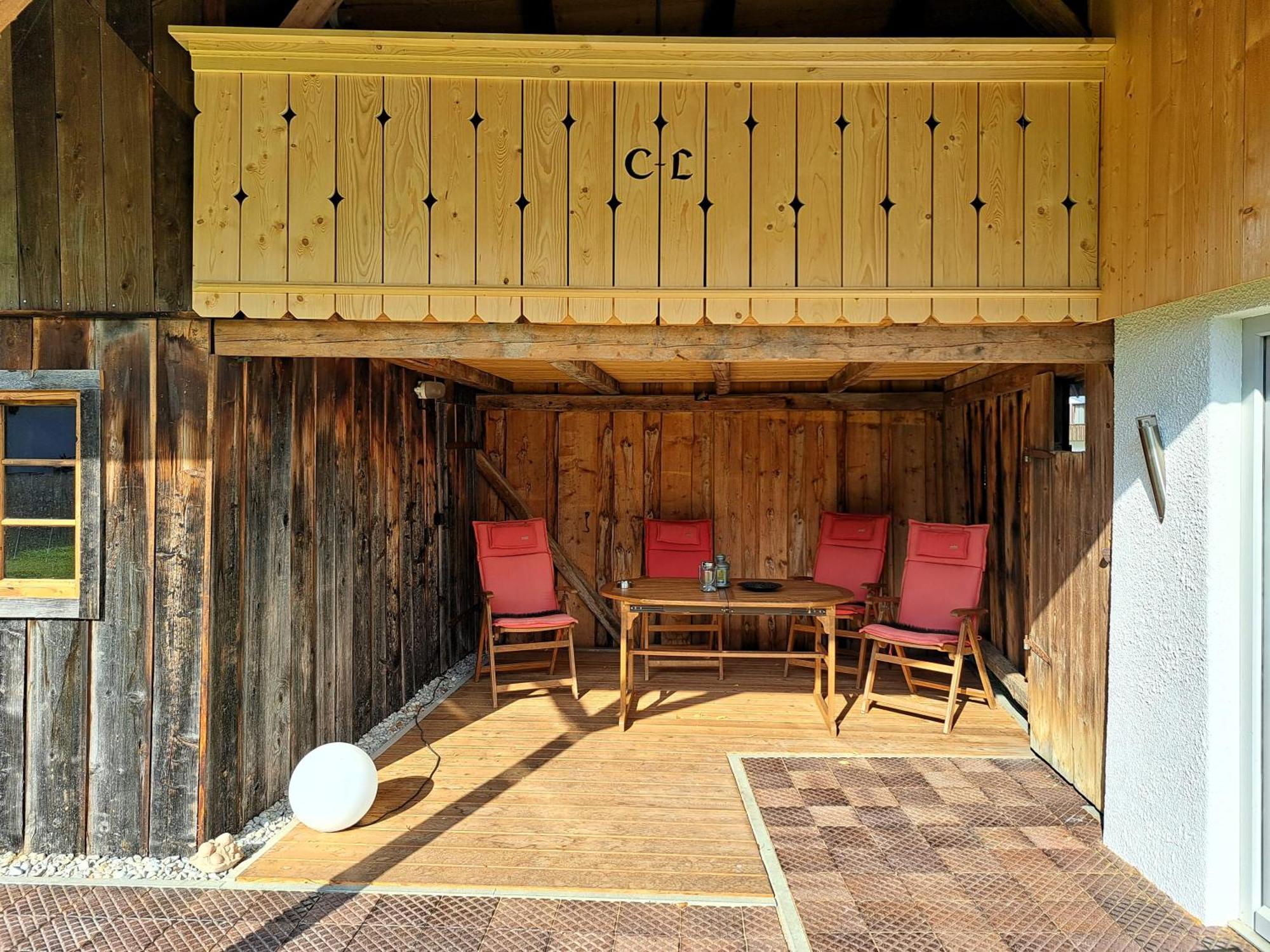 Neu! Ferienwohnungen Im Lueftlmalereck, Hennalahaus 奥巴拉马高 外观 照片