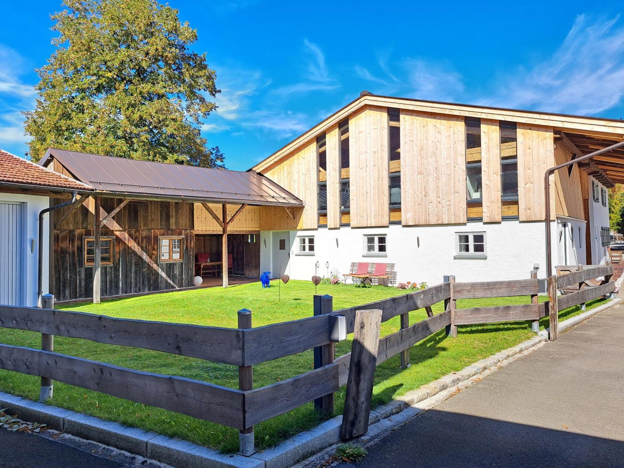 Neu! Ferienwohnungen Im Lueftlmalereck, Hennalahaus 奥巴拉马高 外观 照片
